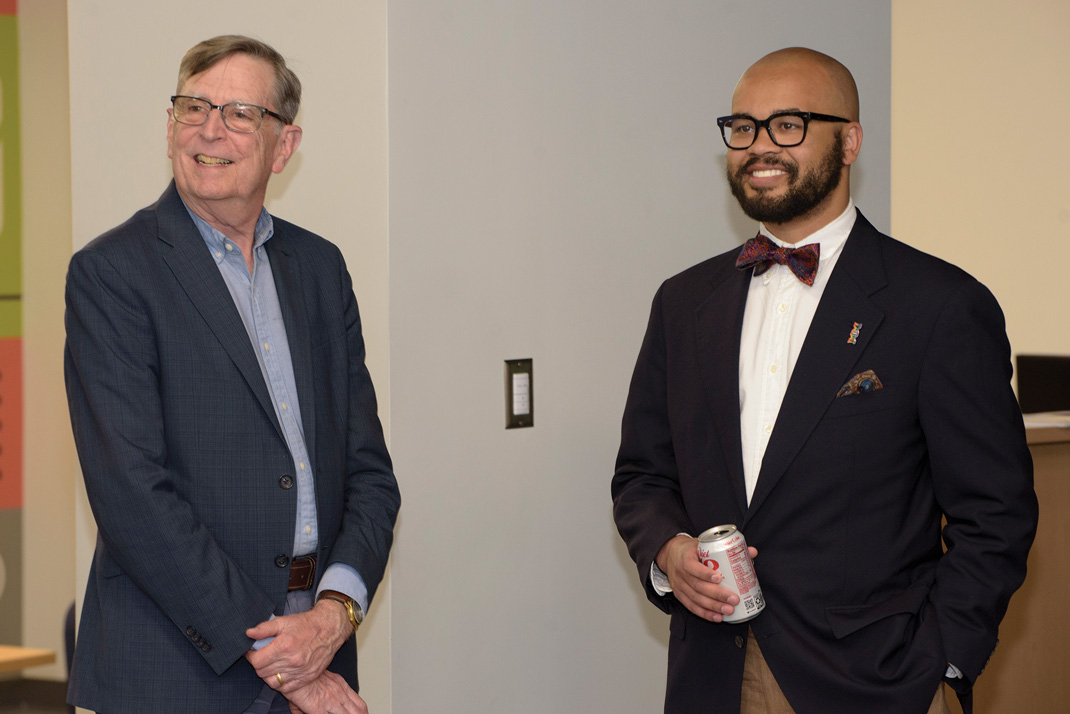 Photo by Michael Hampton / Tom Lyons and Isaiah Reeves
