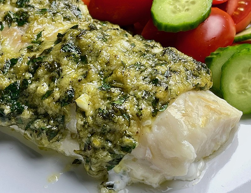 Baked White Fish With a Zesty Crust (Arkansas Democrat-Gazette/Kelly Brant)