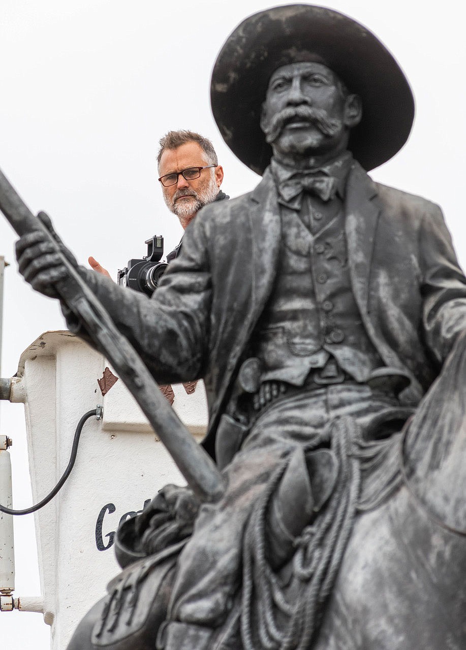 Foley says he "dispatched a film crew to shoot the dedication of the Bass Reeves statue in Fort Smith in 2012, hoping to someday include those scenes in what turned out to be this film. I include clips from a 1986 piece I did for AETN. I’ve been joking that I’ve been at this for so long, I’m now serving as my own archive!"
(Courtesy Photo/James Brewer)