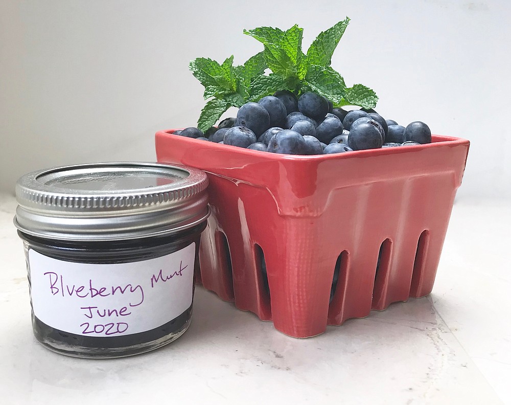 Blueberry Mint Jam (Arkansas Democrat-Gazette/Kelly Brant)