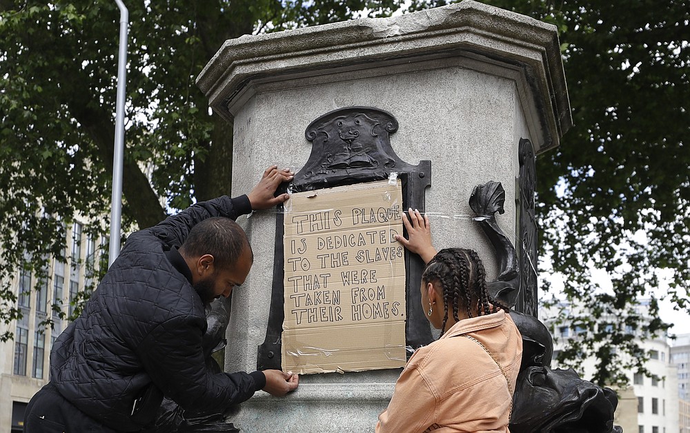 London may remove statues as Floyd's death sparks change
