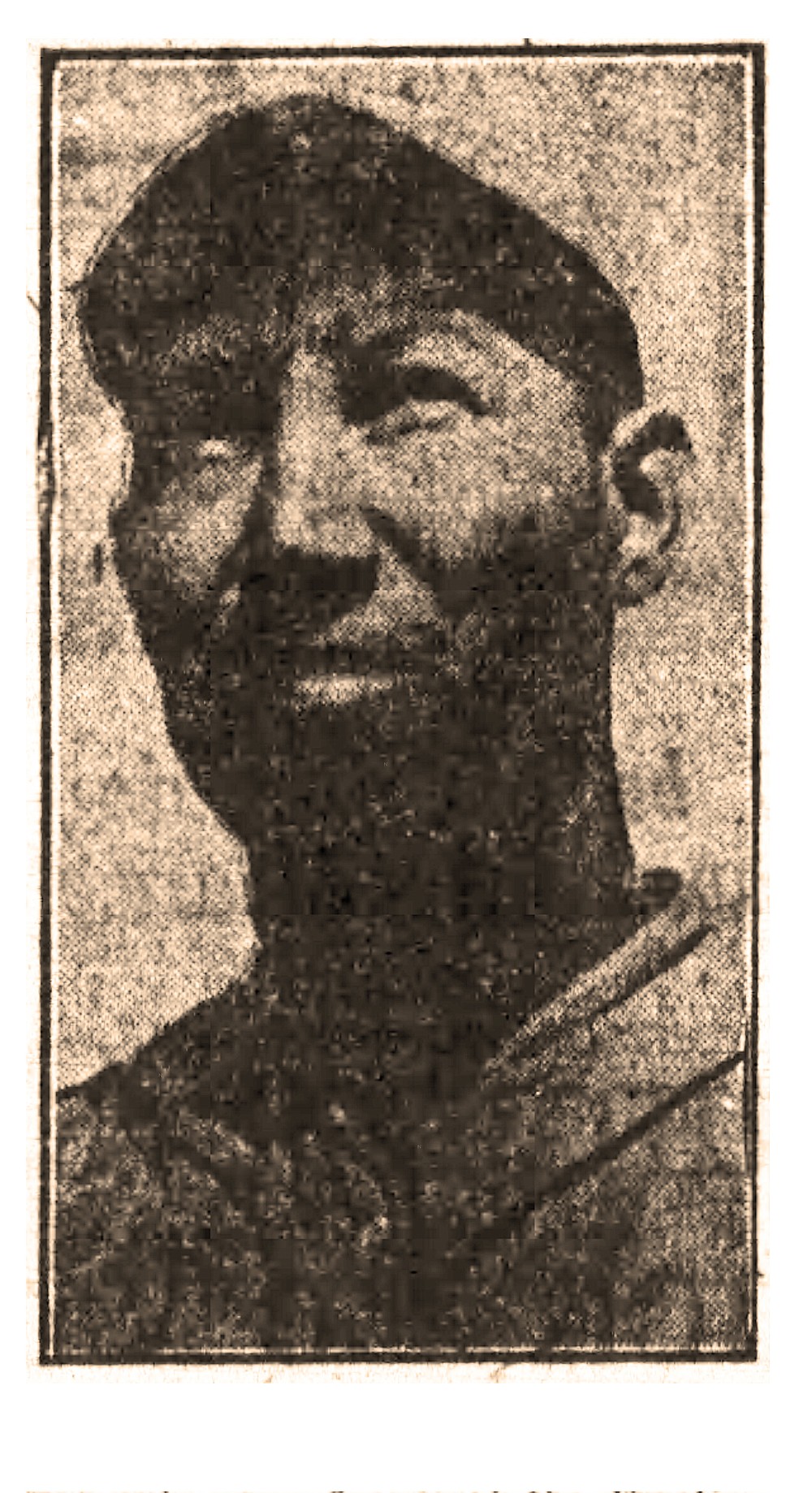 William Wano was an outfielder for the Little Rock Travelers when his photo appeared in the Aug. 21, 1920, Arkansas Gazette. (Arkansas Democrat-Gazette)