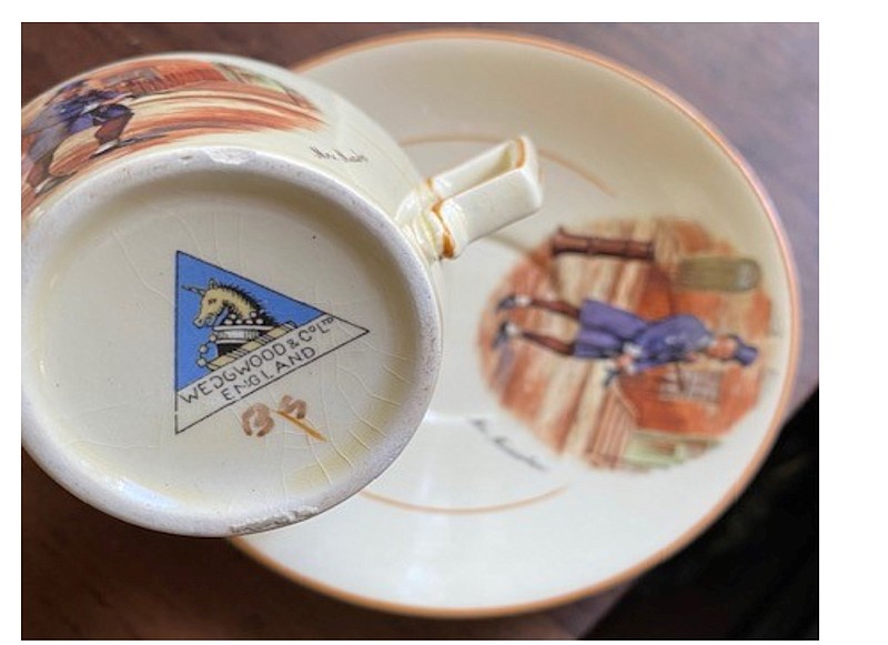 Does the name "Wedgwood" help the value of these cups and saucers? 

(Handout/TNS)