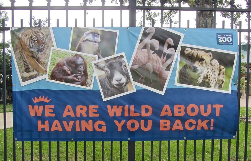 ARKANSAS SIGHTSEEING Little Rock Zoo reopens to eager crowds, animals