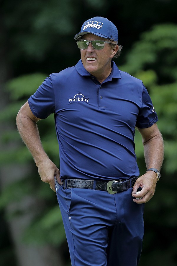 Mickelson leads Travelers in first event since turning 50 | Hot Springs ...