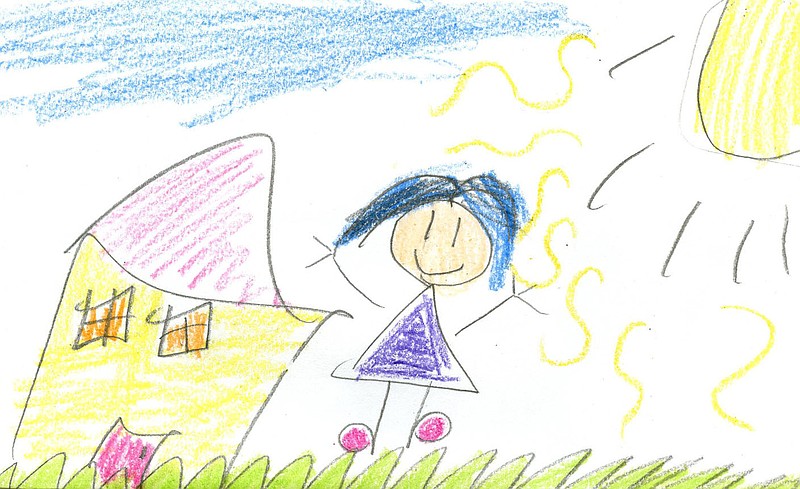 Drawing by Violet, Age 7