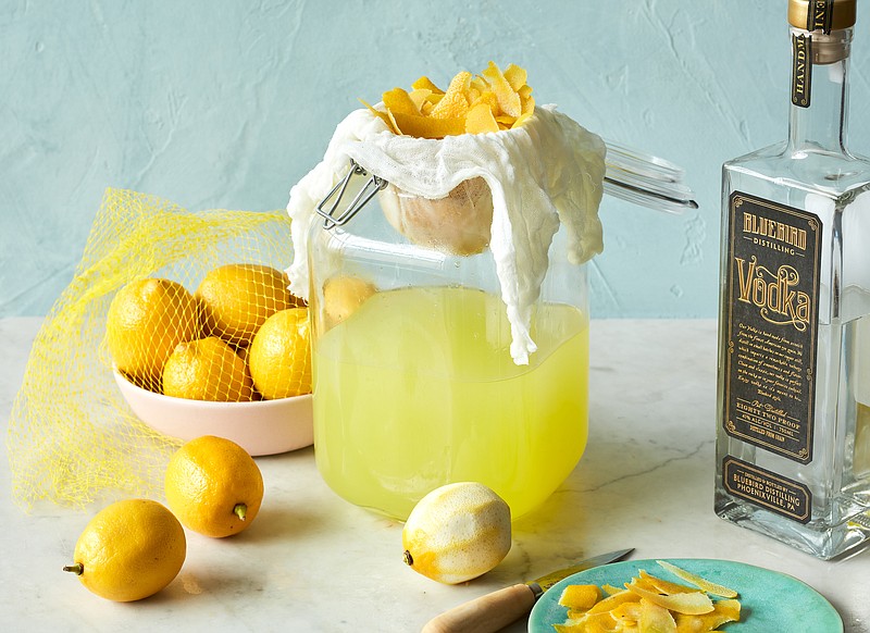 Limoncello is a vibrantly colored digestif that goes down easy on a hot summer’s day. 
 (The New York Times/Jason Varney)
