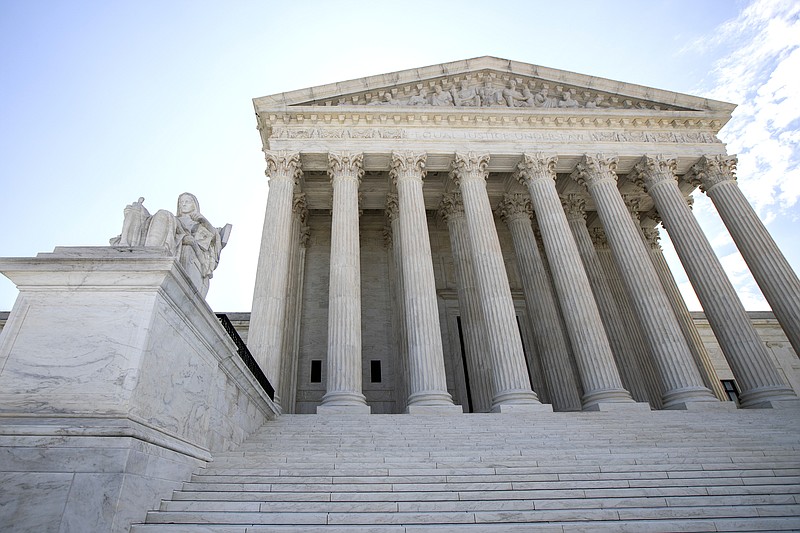 The U.S. Supreme Court is seen Tuesday, June 30, 2020 in Washington. (AP Photo/Manuel Balce Ceneta)