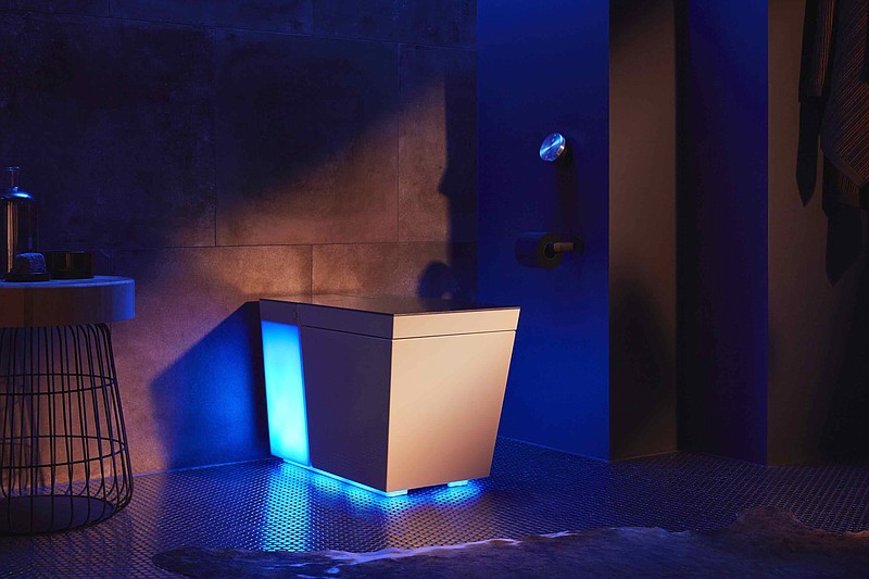 Kohler's Numi 2.0 with Alexa voice technology will be available in the fall for $10,000. The black version is $13,000.
(TNS/Kohler) story.lead_photo.caption