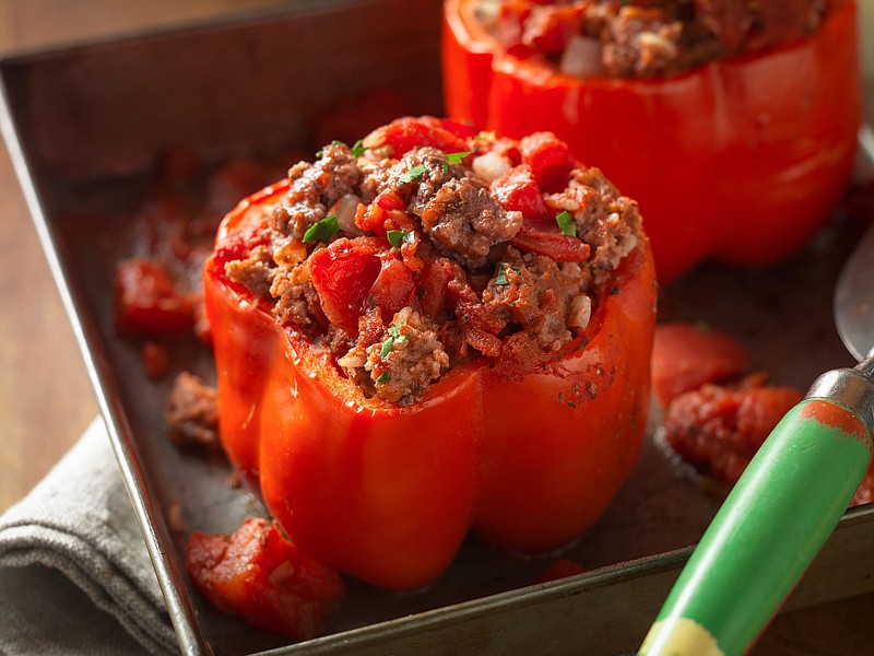 Beef Stuffed Peppers
Courtesy of Cattlemen’s Beef Board