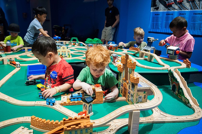 “We’re often asked how fun, interactive exhibits like 'Thomas and Friends' help children learn STEM skills when they’re just playing,” says Sam Dean, executive director of the Amazeum. “Play is the common language of children, and as they play, they learn how things work, experimenting and developing strategies for when things don’t go as planned. They learn by doing and carry those solution-finding skills with them to the classroom and career.”

(Courtesy Photo)