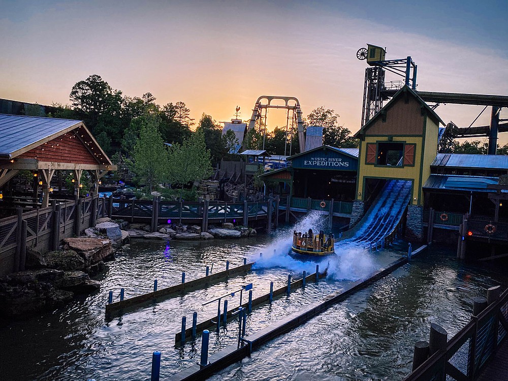 A $23-million investment, Mystic River Falls is said to be an engineering marvel in the global attractions industry with its one-of-a-kind rotating, four-platform, eight-story lift. 
(Courtesy Photo)