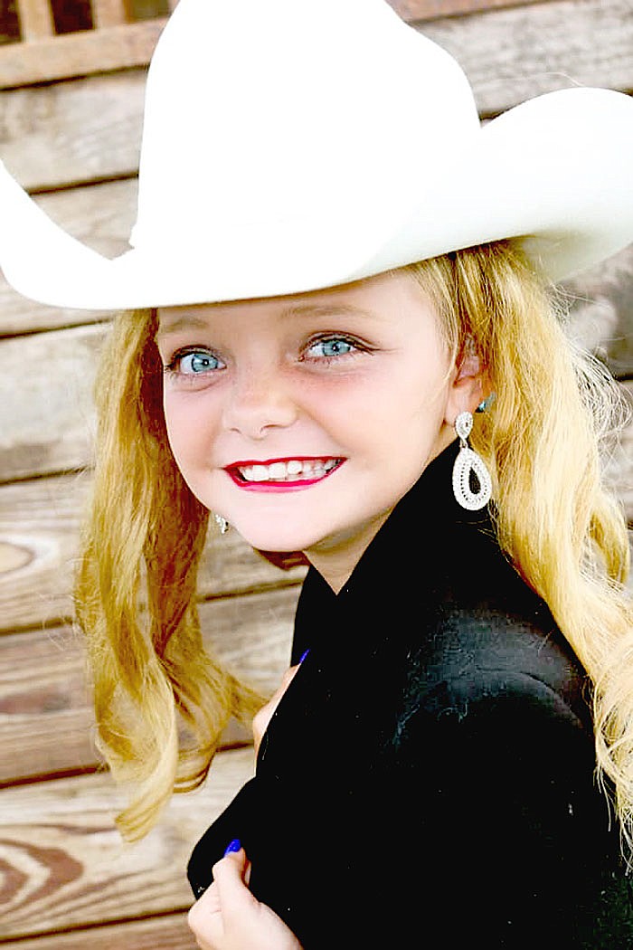 Submitted photo/Paisley Teague, 8, daughter of Andy and Tonya Teague, of Siloam Springs, aspires to be a school nurse when she grows up. This Lincoln Riding Club princess candidate serves as an ambassador for Arkansas Children’s Hospital.