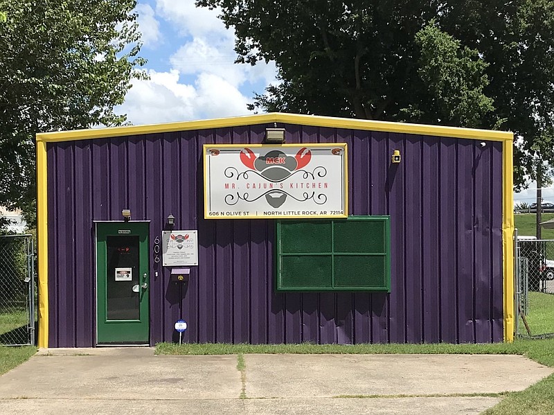 Mr. Cajuns Kitchen occupies a modest metal box on a side street just east of downtown Argenta.

(Arkansas Democrat-Gazette/Philip Martin)