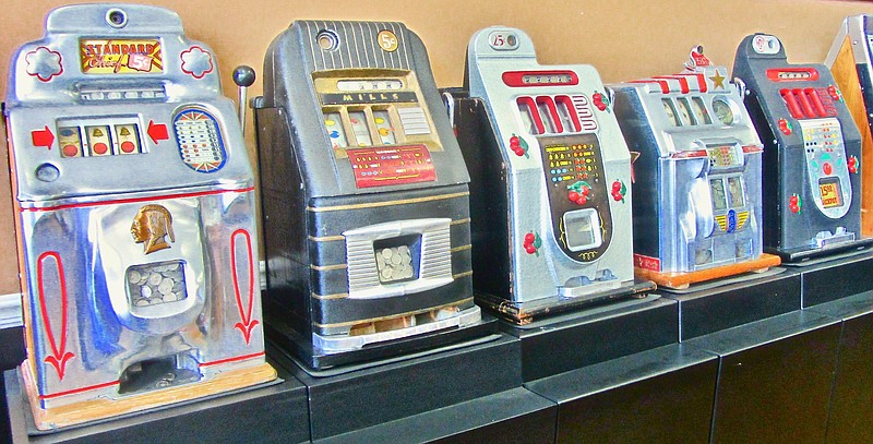 More than 100 slots are part of The Gambling Museums extensive collection.