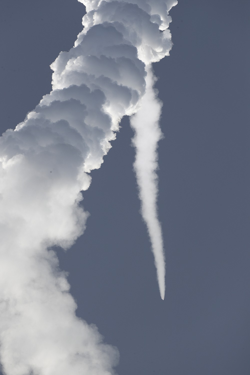 A United Launch Alliance Atlas V rocket lifts off from pad 41 at the Cape Canaveral Air Force Station Thursday, July 30, 2020, in Cape Canaveral, Fla. The mission will send a Mars rover to the Red Planet to search for signs of life, explore the planet's geology and much more. (AP Photo/John Raoux)