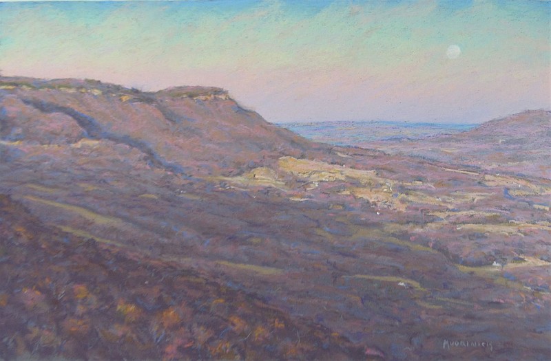 "Red Rock Valley" by Arkansas Tech University faculty member David Mudrinich is on display as part of an exhibition titled “Balanced Nature,” Sept. 18-Oct. 31 at Little Rock's Cantrell Gallery.
(Special to the Democrat-Gazette) story.lead_photo.caption