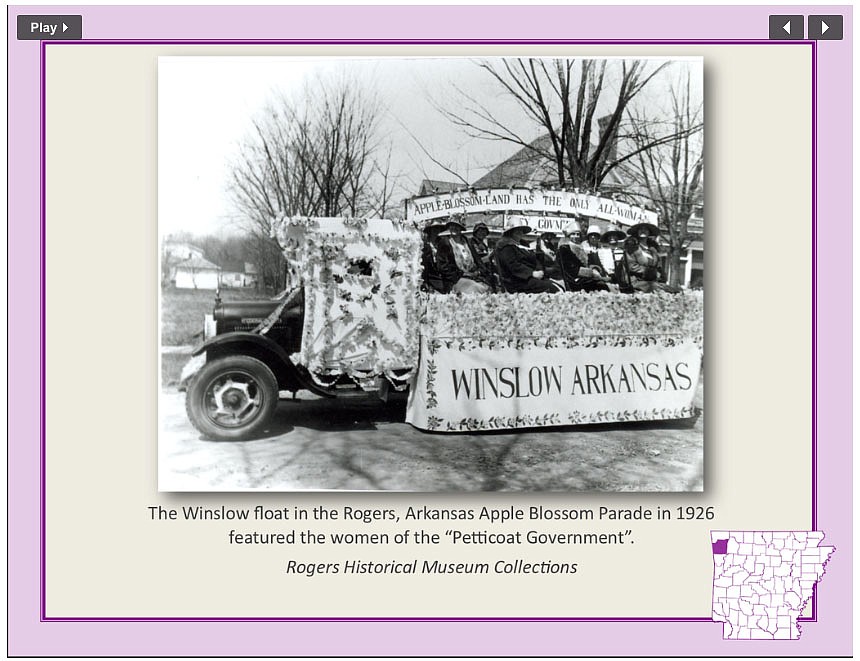 On The March: Rogers Historical Museum remembers suffragettes