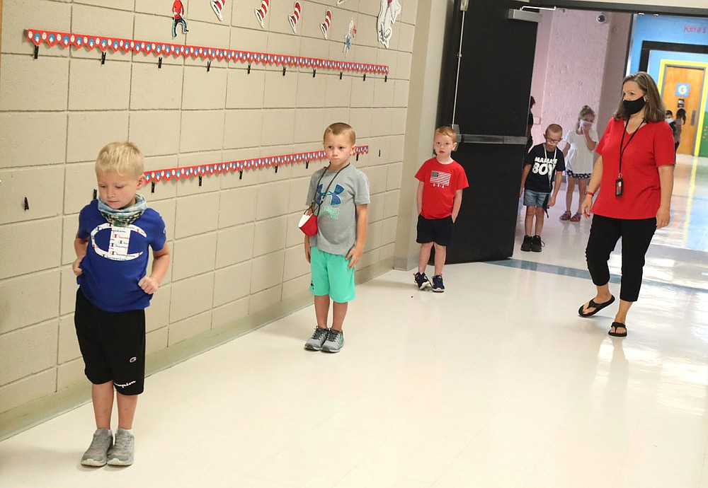 WATCH Students return to campus; first time since March