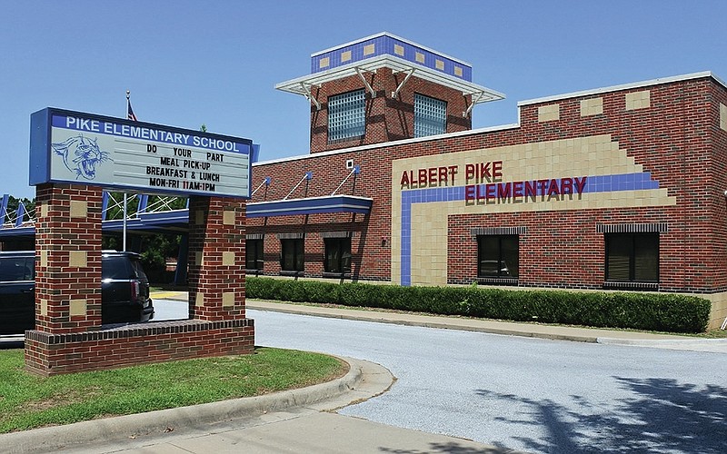 The community will have a say in what to rename Albert Pike Elementary School in Fort Smith.
(Arkansas Democrat-Gazette/Thomas Saccente)