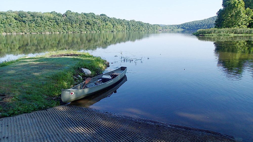 Lake Sequoyah is ideal for fishing or exploring by canoe or kayak. Power boats are allowed. There are no horsepower restrictions, but Sequoyah is a no-wake lake.
(NWA Democrat-Gazette/Flip Putthoff)