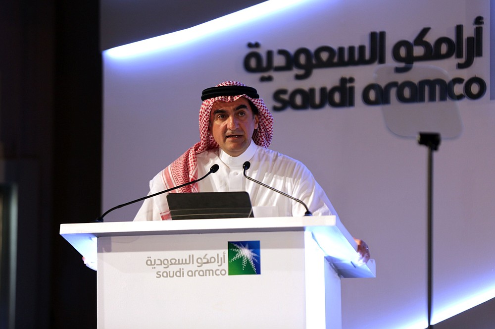 Aramco Chairman Yasir al-Rumayyan. MUST CREDIT: Bloomberg photo by Mohammed Al-Nemer