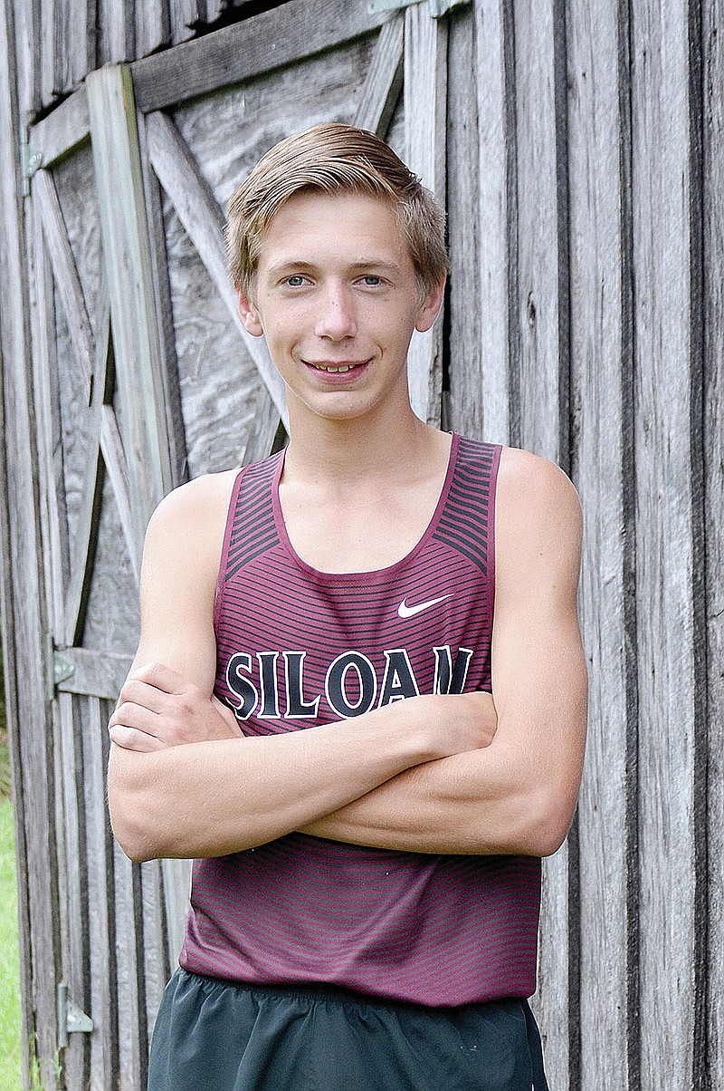 Graham Thomas/Herald-Leader
Siloam Springs senior cross country runner Michael Capehart has been of the top varsity runners for the Panthers the last several years. Capehart and his teammates run in the 2020 Panther Cross Country Classic this Saturday at the Simmons Course.