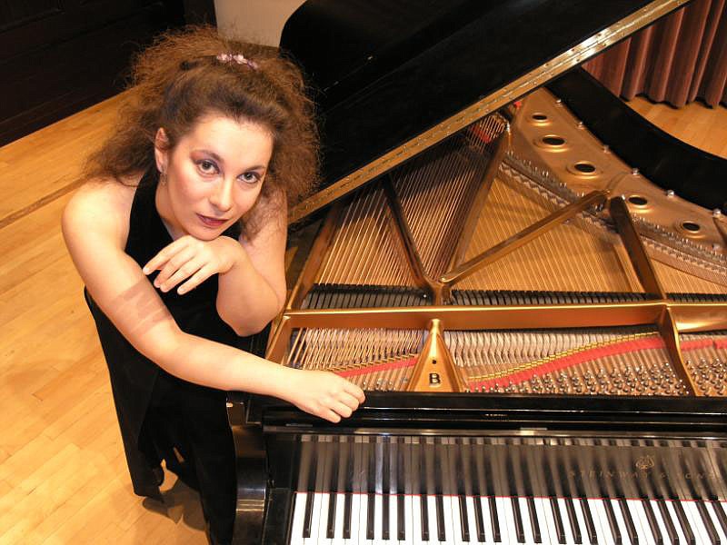 Miroslava Panayotova, a pianist from Fayetteville, is one of 22 Northwest Arkansas artists who participated in Artist Inc. from July 21 to Sept. 8, 2020.