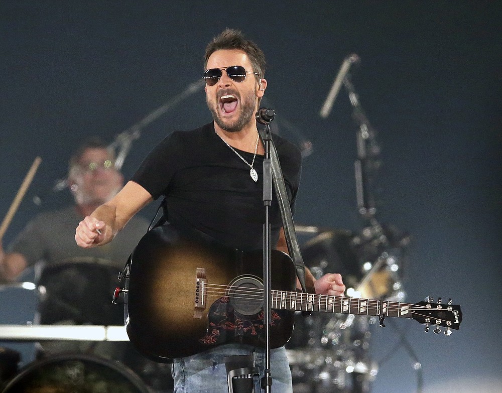 FILE - Eric Church performs at Talking Stick Resort Arena in Phoenix, Ariz. on March 28, 2017. Church will perform at this year's ACM Awards in Nashville. (Photo by Rick Scuteri/Invision/AP, File)