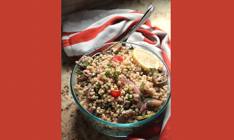 Roasted Eggplant With Whole Wheat Couscous (TNS/Pittsburgh Post-Gazette/Gretchen McKay)