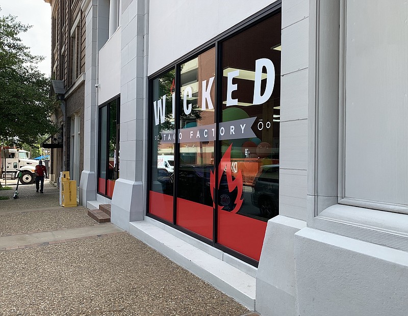Wicked Taco Factory has opened on West Second Street in downtown Little Rock.
(Arkansas Democrat-Gazette/Eric E. Harrison)