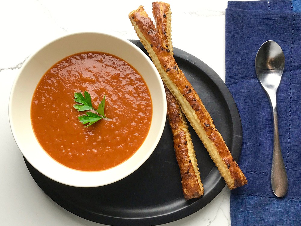 Clove-Infused Tomato Soup  (Arkansas Democrat-Gazette/Kelly Brant)