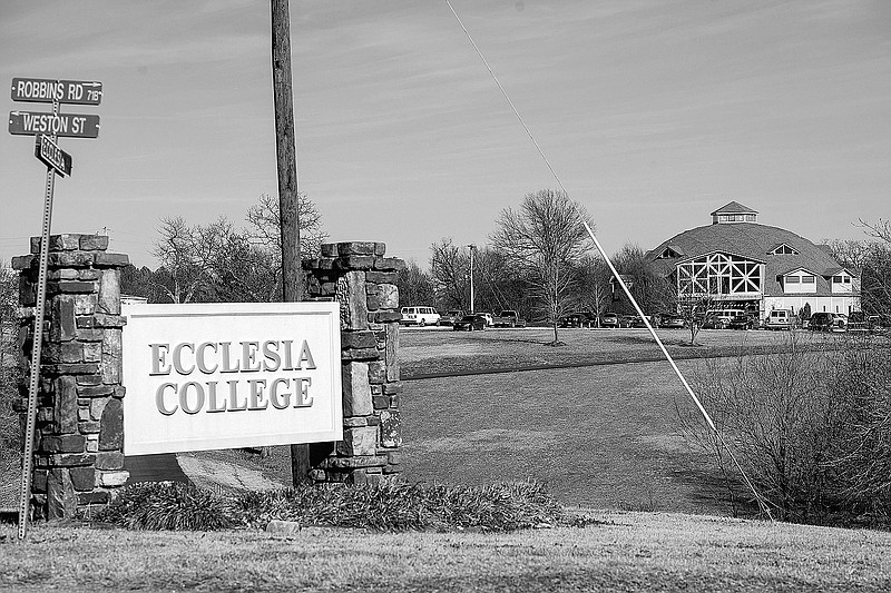 NWA Democrat-Gazette/ANTHONY REYES @NWATONYR
Ecclesia, a private Christian college, Tuesday, Jan. 24, 2017 in Elm Springs. The college has been buying many parcels of land over the past several years for ‚Äúexpansion.‚Äù 
4095 Arkansas 112 (a 25.5-acre property partially purchased with General Improvement Fund grant money for $500,000) and 3870 Als Drive, (23 acres purchased in 2013 for 675,000 will grant money.