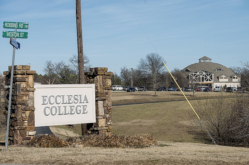Ecclesia, a private Christian college, Tuesday, Jan. 24, 2017 in Elm Springs.
NWA Democrat-Gazette/Anthony Reyes 
