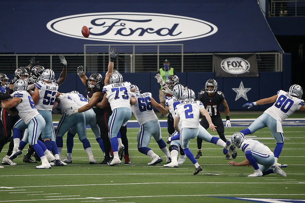 Cowboys weather turnovers, deficit