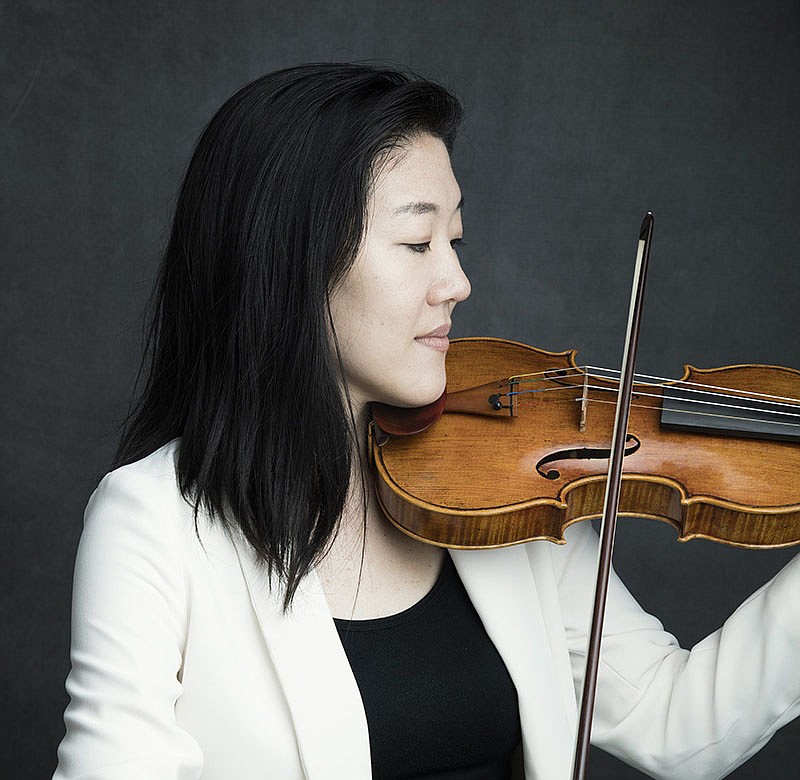 Violinist Er-Gene Kahng says there’s a special thrill about playing as a soloist with the Fort Smith Symphony, of which she is also a member musician.
(File Photo)