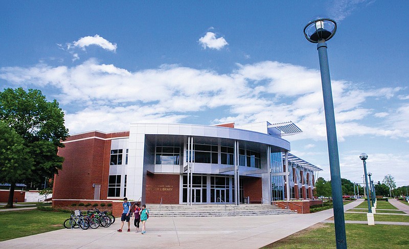 Students walk past the UAFS Boreham Library on the UAFS campus.

The quarter cent Sebastian County sales tax enabled UAFS to complete the Boreham Library Renovation ($769,638) and the purchase of Library Volumes ($927,448) in addition to numerous other capital improvements and upgrades to support 4-year degree offerings.