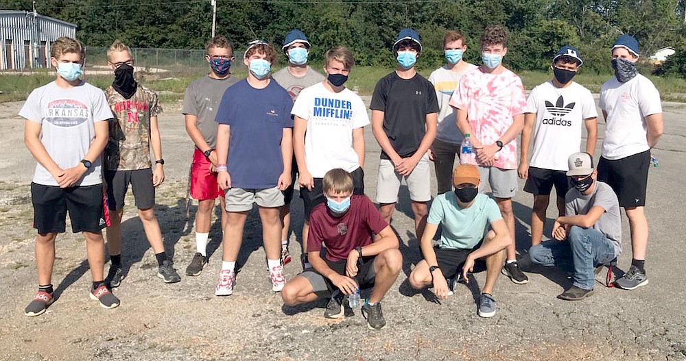 Cross country program volunteers at Potter's House