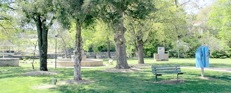 Marc Hayot/Herald-Leader Spring at Twin Springs Park. The park will serve as the starting and ending point for litter collection during Keep Siloam Beautiful which will be held between 9 a.m. and 12 p.m. on Oct. 3.