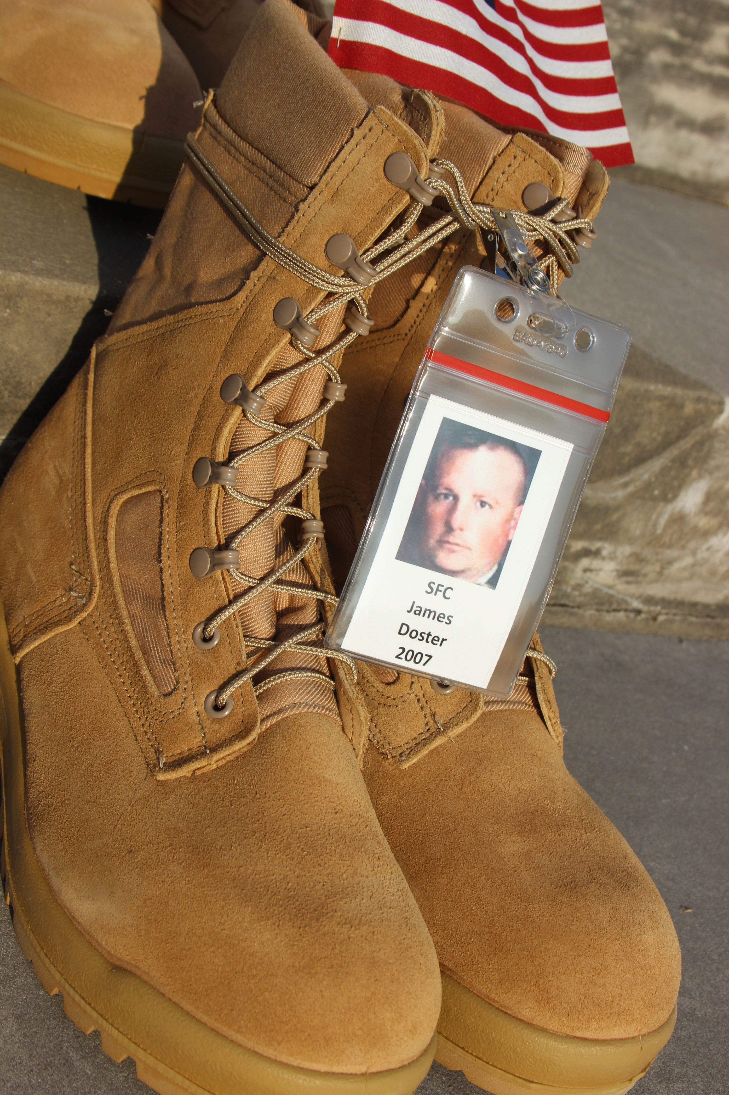 Boots a somber tribute to fallen Arkansans