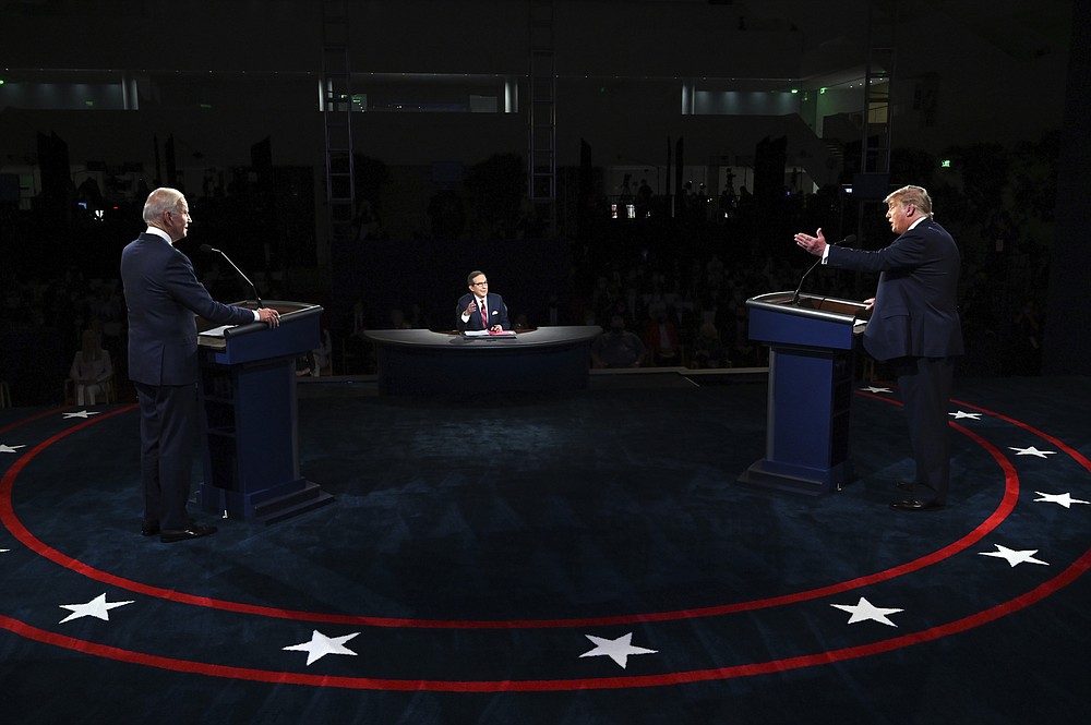 Biden, Trump's first debate heated