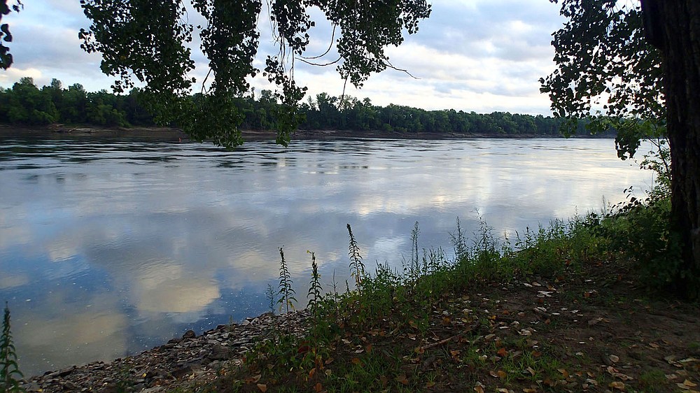Dawn breaks Aug. 30 over the Missouri River near New Haven, Mo.
(NWA Democrat-Gazette/Flip Putthoff)