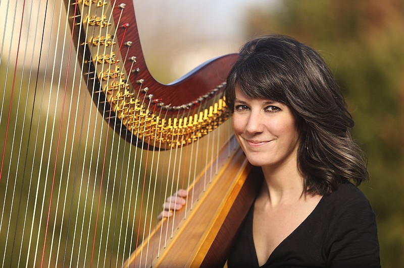 SoNA's "Colors of the Harp," set for Oct. 16, features harpist Alisa Coffey, a member of the symphony since 2012. She will share some of her favorite works for solo harp, including pieces by composers like Franz Liszt, Domenico Scarlatti, Benjamin Britten and Henriette Renié.
(Courtesy Photo/SoNA)