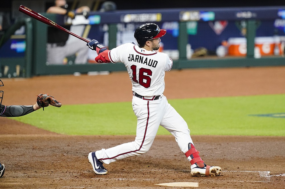 Nick Markakis, Brian Snitker discuss sweep of Marlins - Battery Power