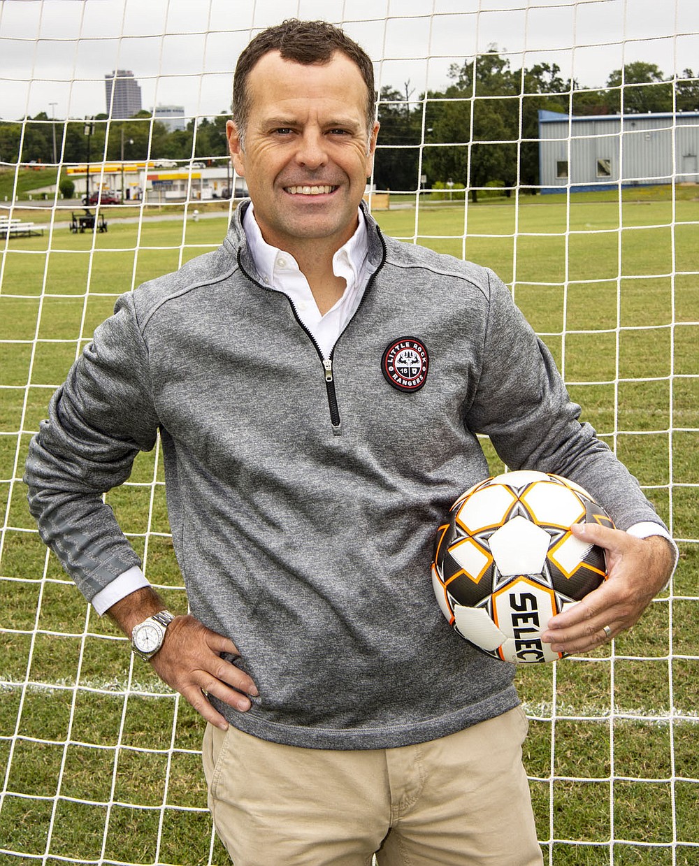 Jonathan Wardlaw on 09/24/2020 at Ranger Soccer Fields, Little Rock, for High Profile cover.
(Arkansas Democrat-Gazette/Cary Jenkins)