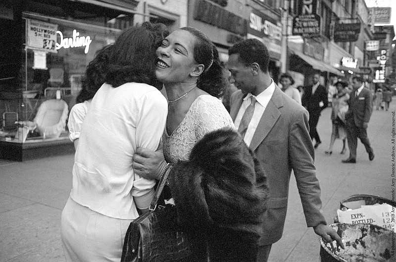 “Billie Holiday at Sugar Hill: Photographs by Jerry Dantzic" is on display through Dec. 27 at the Fort Smith Regional Art Museum.
(Special to the Democrat-Gazette) story.lead_photo.caption