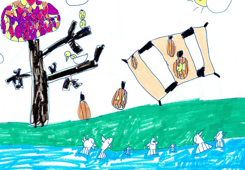 Drawing by Emberlyn, second grade