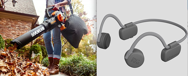 TRIVAC Blower/Mulcher/Vac and myFirst Bone Conduction Headphones