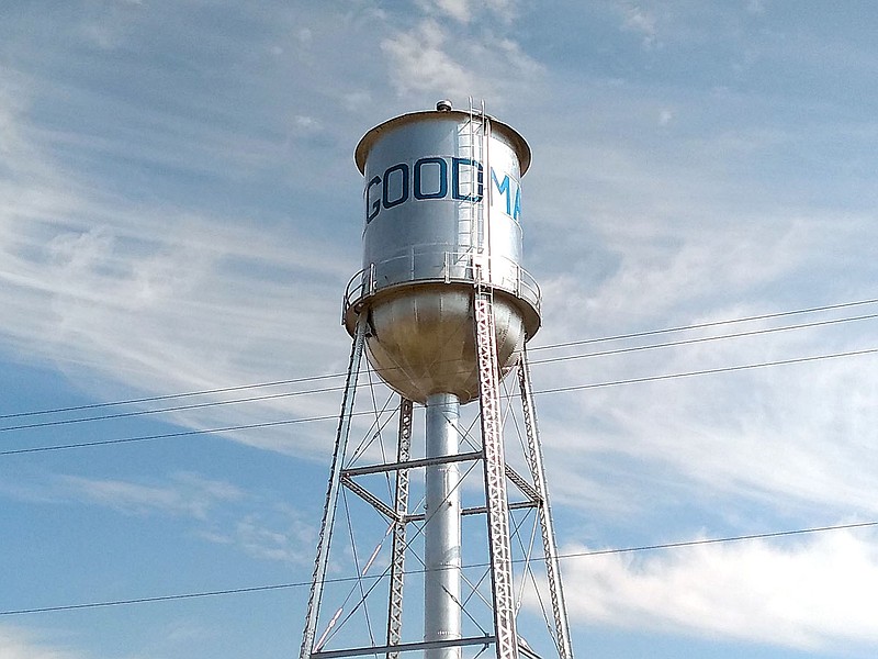 Goodman Water Tower Painting Project Complete McDonald County Press