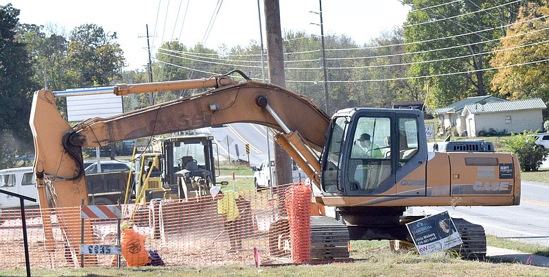 Sewer relocation project gets going | Westside Eagle Observer
